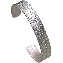 Amazon | [Jewelry-Shinwa] 純チタン「般若心経」バングル